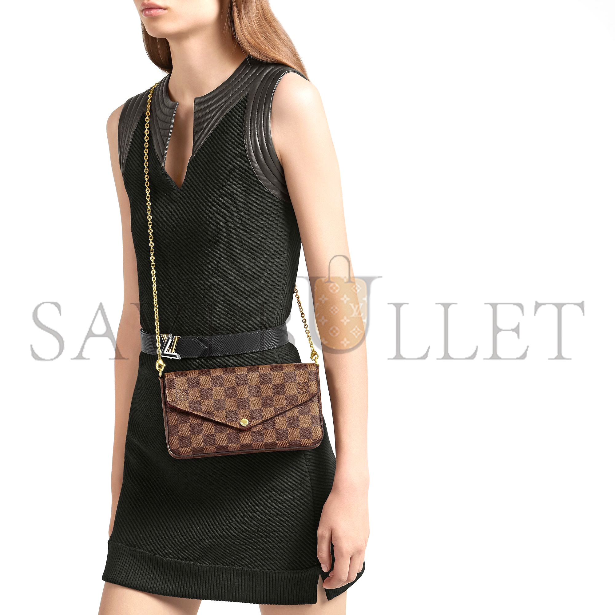 LOUIS VUITTON FÉLICIE POCHETTE N63032 (21*12*3cm) LOUIS VUITTON FÉLICIE POCHETTE N63032 (21*12*3cm)